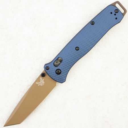 Нож Benchmade Bailout, M4, 6061-T6 Aluminum Blue, 537FE-02