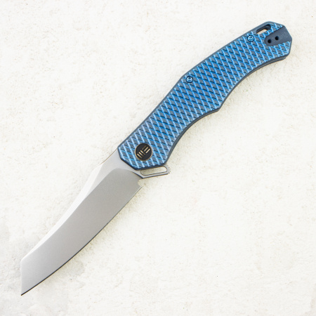 Нож WE Knife RekkeR Flipper Knife, CPM 20CV, BlueTitanium Handle, WE22010G-4
