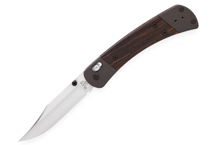 Buck 110 Crossbar Elite: узнаваемый профиль и обновлённая механика.