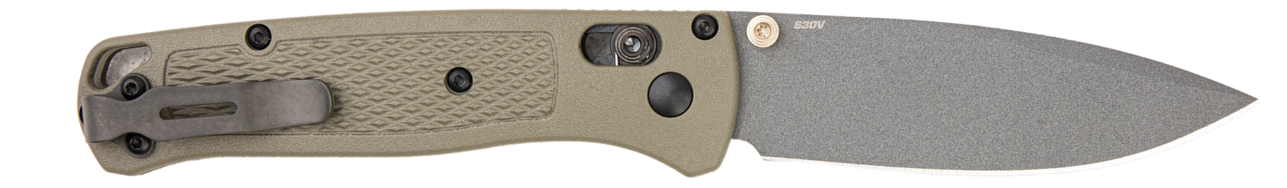 Benchmade Bugout 535GRY-1: реальная фотография клипсы
