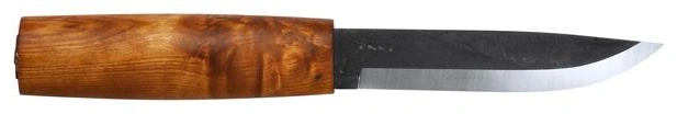 Заводское фото Helle Viking: деревянная рукоять и клинок направленный вправо