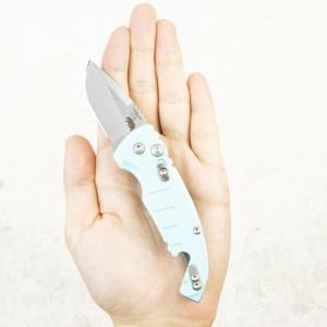 Нож Hogue A01-MicroSwitch Wharncliffe, CPM 154, Aluminum Aqua, 24143 Нож Hogue A01-MicroSwitch Wharncliffe, CPM 154, Aluminum Aqua, 24143