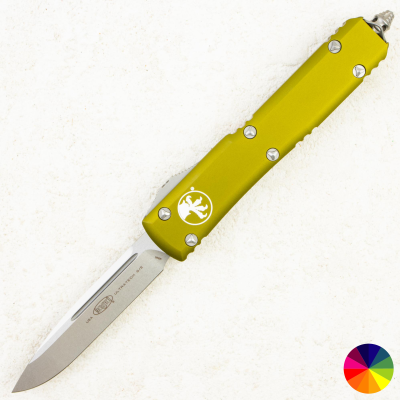 Нож Microtech Ultratech, Stonewash, M390, Aluminum Green, 121-10 OD