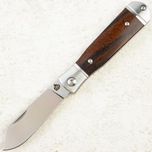 Нож QSP Jumping Jack, Satin, 14C28N, Desert Ironwood Handle, QS167-D Нож QSP Jumping Jack, Satin, 14C28N, Desert Ironwood Handle, QS167-D