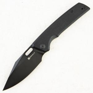 Нож SENCUT GlideStrike Thumb Hole Knife Black Coarse G10, S23018-1 Нож SENCUT GlideStrike Thumb Hole Knife Black Coarse G10, S23018-1