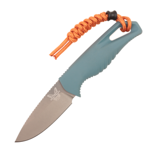 Нож Benchmade Intersect, MagnaCut, Depth Blue Santoprene Handle, Blue Molded Sheath, 18050, (Water Collection)