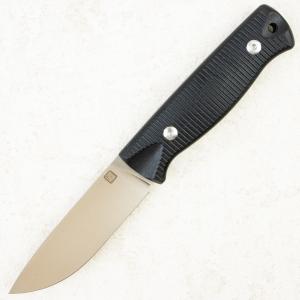 Нож HOT Knife Hoot, Satin, D2, G10 Black Handle, Kydex