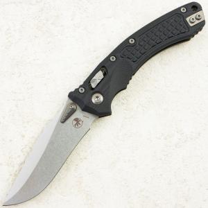 Нож Microtech Amphibian RAM-LOK, Stonewash, M390, G10 Frag Black, 137RL-10 Нож Microtech Amphibian RAM-LOK, Stonewash, M390, G10 Frag Black, 137RL-10