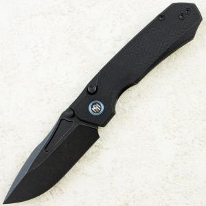 Нож Remette Rhino, Black, 14C28N, Micarta Black Handle, RNDG1