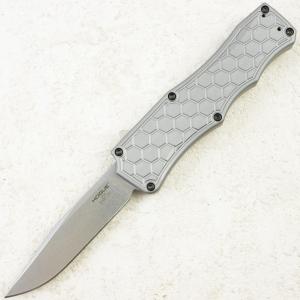 Нож Hogue Exploit Auto, CPM S30V, Aluminum Gray, 34052