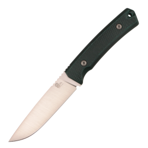 Нож OWL Barn S F, N690 Cryo, Micarta Emerald Handle, Kydex