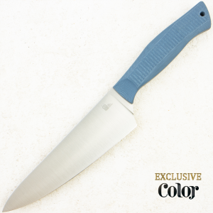  Нож OWL S160 F Мини-Шеф, N690 Cryo, G10 Navy Blue, Kydex, (Эксклюзивный цвет)