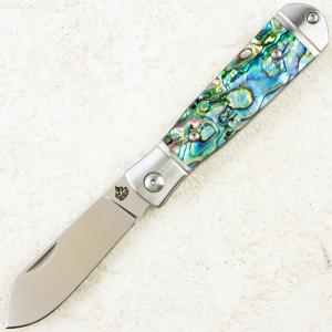 Нож QSP Jumping Jack, Satin, 14C28N, Abalone Handle, QS167-A Нож QSP Jumping Jack, Satin, 14C28N, Abalone Handle, QS167-A