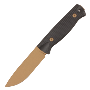 Нож HOT Knife Hoot, Cerakote Bronze, D2, G10 Black Handle, Kydex