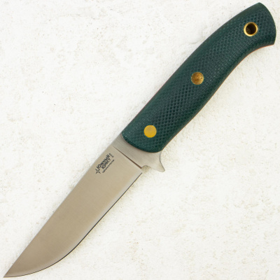 Нож Южный Крест F5, Elmax, Micarta Emerald, Насечка, 226
