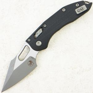 Нож Microtech Stitch RAM-LOK, Apocalyptic, M390, Fluted G10 Black, 169RL-10 Нож Microtech Stitch RAM-LOK, Apocalyptic, M390, Fluted G10 Black, 169RL-10