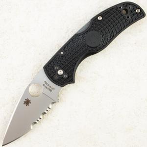 Нож Spyderco Native 5, Combo Edge, CPM S30V, FRN Black, C41PSBK5 Нож Spyderco Native 5, Combo Edge, CPM S30V, FRN Black, C41PSBK5
