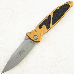 Нож Microtech Socom Elite, Apocalyptic, M390, Aluminum Tan, 160-10 APTA Нож Microtech Socom Elite, Apocalyptic, M390, Aluminum Tan, 160-10 APTA