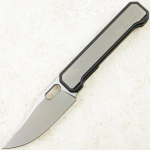 Нож NOC Knives MT-30, M390, DLC Stainless Steel Handle with Titanium Gray Inlay, MT-3008