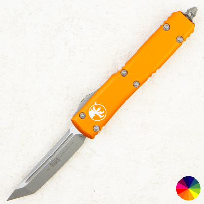Нож Microtech Ultratech, Apocalyptic, M390, Aluminium Orange, 123-10 APOR Нож Microtech Ultratech, Apocalyptic, M390, Aluminium Orange, 123-10 APOR