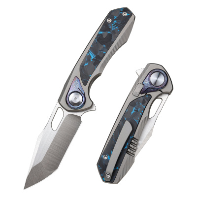 Нож Remette Saker Falcon, CPM S45VN, Titanium/Carbon Handle, ASTP Нож Remette Saker Falcon, CPM S45VN, Titanium/Carbon Handle, ASTP