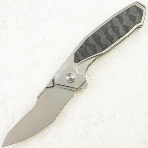 Нож Remette Kingfisher, M390, Titanium/Carbon Gray Handle, RTKF4 Нож Remette Kingfisher, M390, Titanium/Carbon Gray Handle, RTKF4