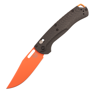 Нож Benchmade Taggedout, MagnaCut, Black Carbon Fiber Handle, 15535OR-01