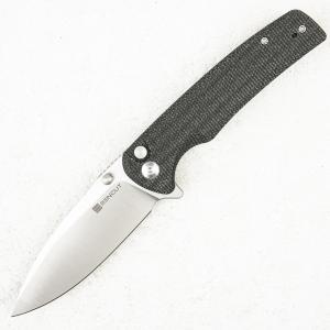 Нож Sencut Sachse Button Lock, 9Cr18MoV, Micarta Black Нож Sencut Sachse Button Lock, 9Cr18MoV, Micarta Black