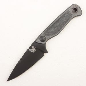 Нож Benchmade Dacian, MagnaCut, Black Micarta Handle, Black Grivory Sheath, 203BK-02
