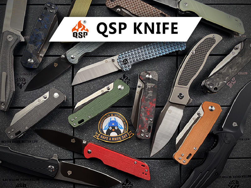 QSP Knife - компания которая стремительно ворвалась в 2017 году на ножевой рынок и уверенно там обосновалась. QSP Knife - компания которая стремительно ворвалась в 2017 году на ножевой рынок и уверенно там обосновалась.