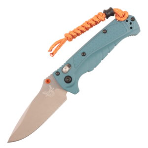 Нож Benchmade Mini Adira, MagnaCut, Depth Blue Grivory Handle, 18065, (Water Collection)