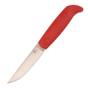 Нож OWL Tatti XXS (Грибок), N690 Cryo, G10 Red Handle, Kydex