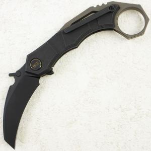 Нож WE Knife Tayra, M390, Titanium Black Handle, WE24069-1 Нож WE Knife Tayra, M390, Titanium Black Handle, WE24069-1
