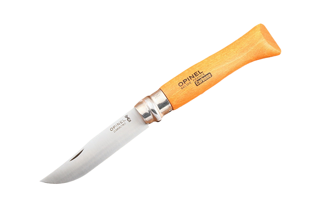 Opinel №9 Carbon — нож в открытом виде