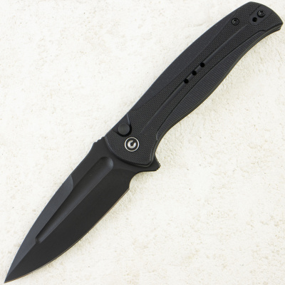 Нож CIVIVI Incindie, Black Stonewashed, 14C28N, G10 Black Handle, C23053-1