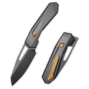 Нож Remette-RT Agile Peregrine Falcon, DLC, M390, Titanium Black Handle, RTCZ-B Нож Remette-RT Agile Peregrine Falcon, DLC, M390, Titanium Black Handle, RTCZ-B