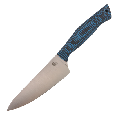 Нож OWL S120 F, N690 Cryo, G10 Black/Blue Handle, Kydex