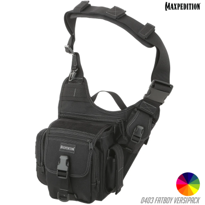 Тактическая сумка MAXPEDITION Fatboy Versipack 2.5L, Black, 0403B