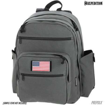 Городской рюкзак MAXPEDITION Prepared Citizen Deluxe Backpack 32L, Gray, PREPDLXW Городской рюкзак MAXPEDITION Prepared Citizen Deluxe Backpack 32L, Gray, PREPDLXW