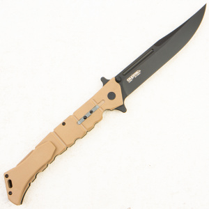 Нож Cold Steel Large Luzon, 8Cr13MoV, GFN Desert Tan, CS-20NQX-DTBK Нож Cold Steel Large Luzon, 8Cr13MoV, GFN Desert Tan, CS-20NQX-DTBK