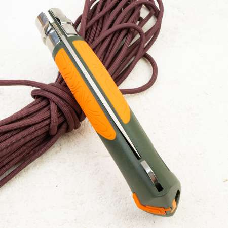 Нож Opinel №12 Explore, XC90, Plastic/Rubber Orange, 1974