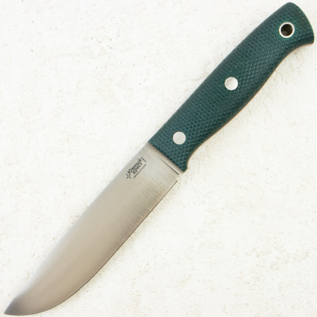 Нож Южный Крест Модель X, Elmax, Convex, Micarta Emerald, Насечка, 207