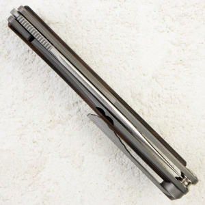 Нож Chris Reeve Mnandi Macassar Ebony Inlay, CPM S45VN, Titanium/ Macassar Ebony, MNA-1016 Нож Chris Reeve Mnandi Macassar Ebony Inlay, CPM S45VN, Titanium/ Macassar Ebony, MNA-1016