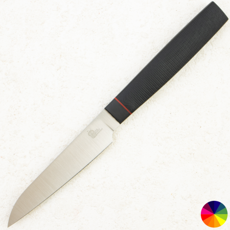 Нож овощной OWL P100 F, Cromax, G10 Black