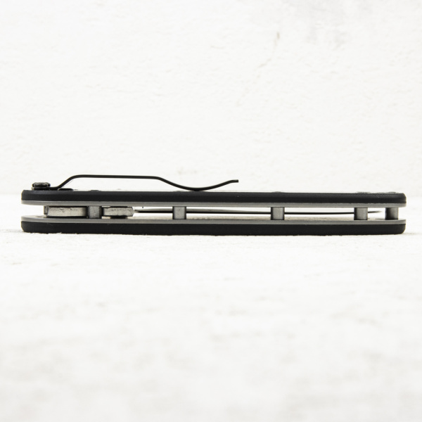 Нож Ontario Rat 1, AUS-8, Satin, Black Carbon, 8886CF