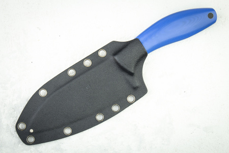 Нож Apus Knives Полевая кухня, N690, G10 Blue, Kydex Black - купить в интернет-магазине Blademan