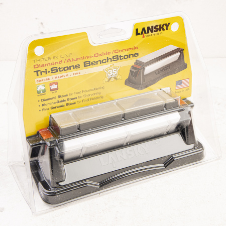 Точильный набор Lansky Tri-Stone BenchStone Точильный набор Lansky Tri-Stone BenchStone - купить в интернет-магазине Blademan