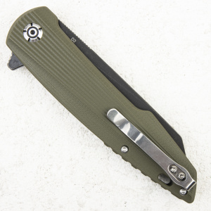 Нож QSP Phoenix, D2 Blackwash, G10 Green - складной туристические ножи из стали Нож QSP Phoenix, D2 Blackwash, G10 Green - складной туристические ножи из стали