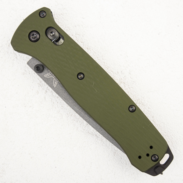 Нож Benchmade Bailout, CPM-M4 Tanto, 6061-T6 Aluminum Green, 537GY-1