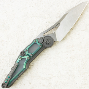 Нож NOC Knives MT-32, M390, Titanium Green Handle, MT-3210 Нож NOC Knives MT-32, M390, Titanium Green Handle, MT-3210